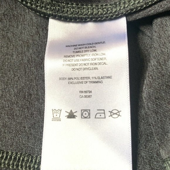 COLUMBIA SPORTSWEAR Women's Stretch Waist Gray Logo‎ Legging Size Medium - Picture 3 of 6